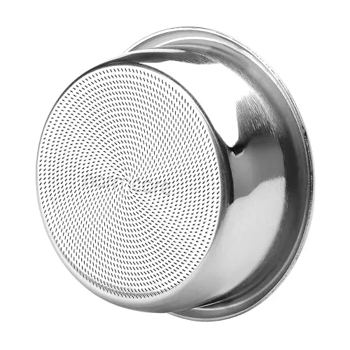 Normcore Filterkorb mit hoher Absaugung, 54 mm, 18 g, Siebträger-Filterkorb, lebensmittelechter Edelstahl, kompatibel mit Breville Sage Espressomaschinen, inklusive Pucksieb