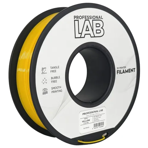 PETG Gelb, 1.75mm, +/- 0.03mm - Prof. Lab Filament
