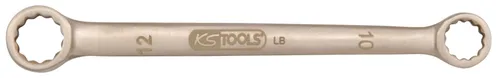 KS Tools BRONZEplus Doppel-Ringschlüssel gerade 7/16 x 9/16