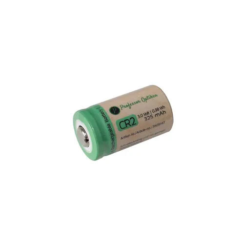 Professor Optiken CR2, DLCR2, CR-2W/2BE Lithium-Ionen-Akku, 3 Volt mit 325 mAh
