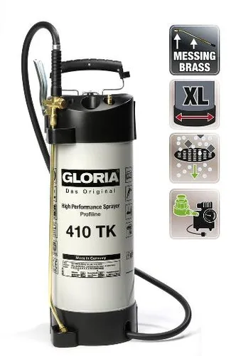 Gloria Hochleistungssprühgerät Profiline Stahl TYP 410TK von GLORIA