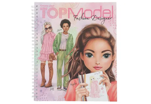 Depesche Malvorlage Create your Top Model Malbuch Buch Ausmalbuch (1-St)