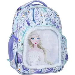 Disney Frozen Rucksack für Kinder – Magischer Freizeit- und Schulrucksack - Kindertaschen mit 11-20 L Fassungsvermögen, gepolsterten, verstellbaren Schultergurten und atmungsaktivem Rückenpanel für optimalen Komfort und Stil.
