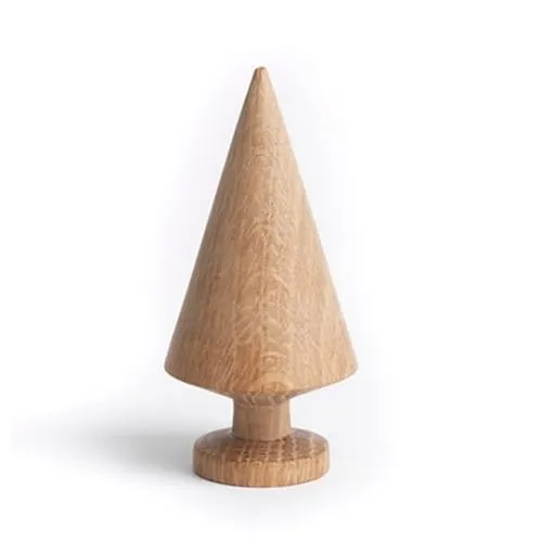 The Oak Men Dekofigur Baum aus massiver Eiche (10cm) - Dekofigur aus hochwertiger Eiche, handgefertigt in Skandinavien. Ideal für ein stilvolles Zuhause, vereint modernes dänisches Design mit natürlichen Materialien.