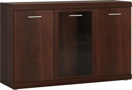 Sideboard Vitrine 140 cm Nussbaum