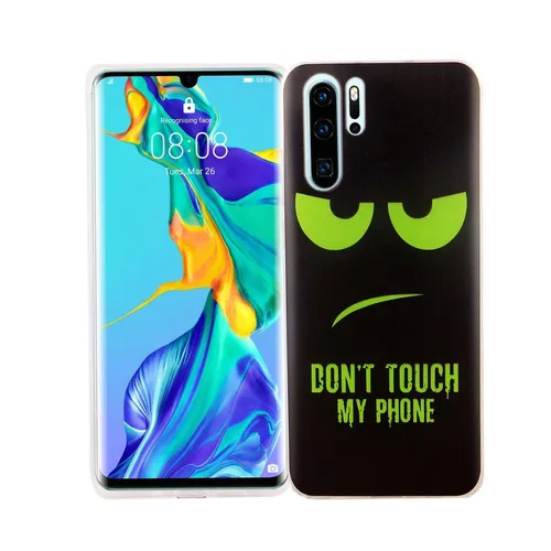 Huawei P30 Pro Hülle Case Handy Cover Schutz Tasche Schutzhülle Bumper Schwarz