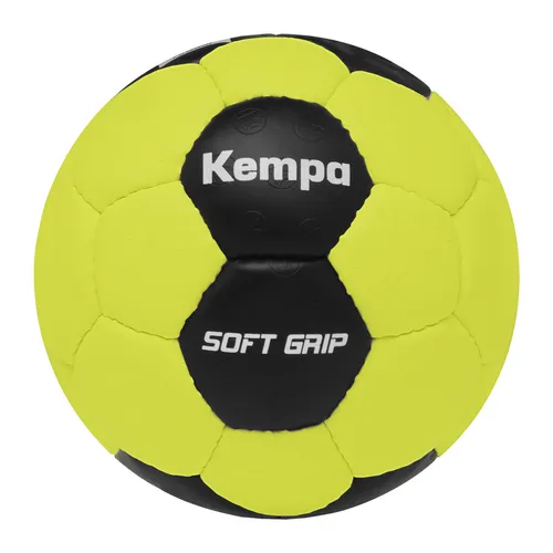 Kempa Handball Methodik-Ball für Kinder fluo gelb/schwarz - 1 Stück