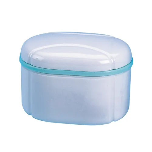 Gebiss-prothesenbox 3teilig Sieb Deckel 1 St