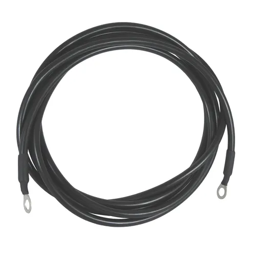 3m Verbindungskabel Öse / Öse für Weidezaun Elektrozaun Erdpfahl Kabel Zaunkabel