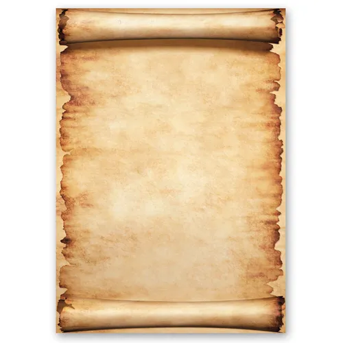 Motiv-Briefpapier PERGAMENT von Paper-Media