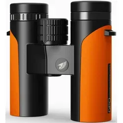 GPO Passion ED 8x32 schwarz/orange Fernglas - Kompaktes und leichtes Fernglas für erstklassige Beobachtungen, ideal für Einsteiger und preisbewusste Naturfreunde.