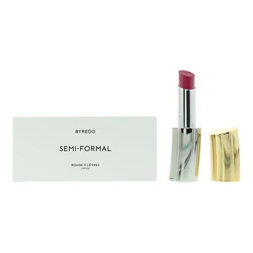 Byredo Semi-Formal 373 Lipstick - Luxuriöser Lippenstift für Frauen - Lippenstift für Frauen, 3g in eleganter Verpackung. Verleiht den Lippen einen Hauch von Luxus und Farbe für jeden Anlass.