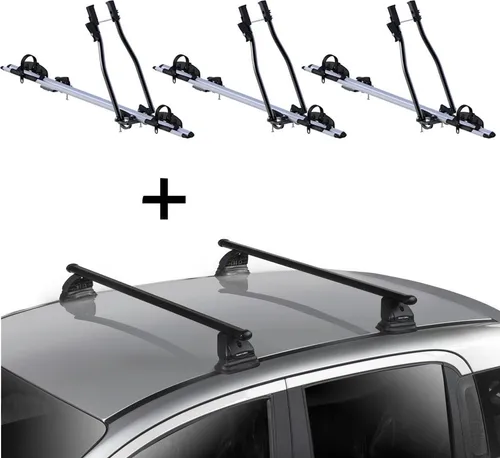 Fahrradträger SAGITTAR & Dachträger VDP EVO für Fiat Fiorino