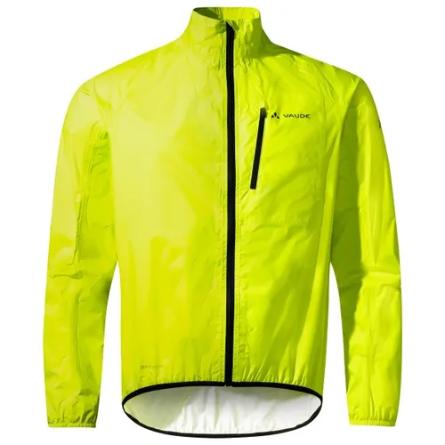 Vaude M's Drop III - Leichte Radjacke für Herren - Die Vaude Men's Drop Jacket III ist eine kompakte 2,5-Lagen-Regenjacke für Biker. Mit praktischem Packbeutel und reflektierenden Elementen perfekt für unterwegs. Nachhaltig produziert mit geprüfter Qualität.