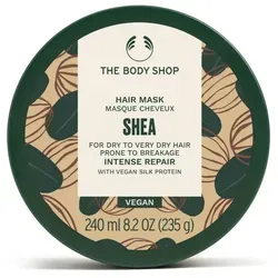 The Body Shop Shea Butter Haarmaske 240 ml - Haarmaske zur intensiven Pflege, reich an Sheabutter für geschmeidiges und gesund aussehendes Haar.
