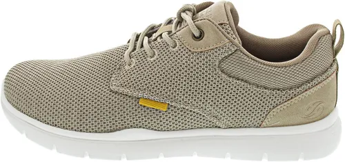 Dockers by Gerli Sneaker Beige 45 EU - Bequeme Schuhe für jeden Tag - Sneaker in Größe 45 EU, Farbe beige, mit flexibler Schnürung. Ideal für den Alltag und bequem zu tragen.