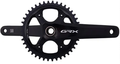 Shimano Fahrradkurbel Shimano GRX FC-RX810 1x11 Kurbelgarnitur 42Z 172,5 mm schwarz - Gravel