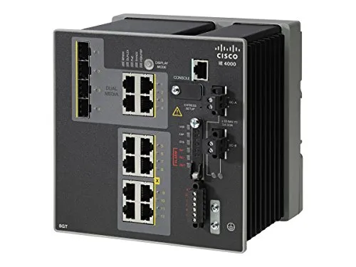 IE 4000 8 x RJ45 10/100/1000 4 x 1G Combo LAN Base.