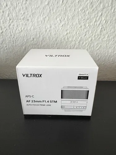 VILTROX 23mm f/1.4 Autofokus-Objektiv für X-Mount Kameras - Objektive für X-Mount, große Blende f/1.4 für perfekte Aufnahmen bei schwachem Licht und präzise Autofokusleistung.