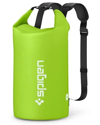 Spigen Dry Bag 30L [Aqua Shield] - Wasserdichte Tasche für Outdoor-Aktivitäten - Standard Handyhüllen mit IPX6 zertifizierter Wasserfestigkeit, ideal für Strand, Schwimmen und Kajakfahren. Halte deine Gadgets sicher und trocken!