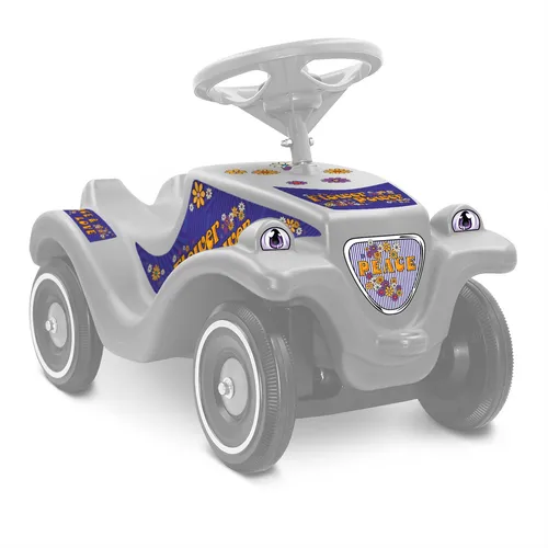 BIG Bobby Car Classic Aufkleber Set Design 12 Flower Power Rutschauto Spielauto