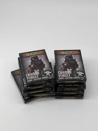 Necromunda Cawdor Vehicle Gang Tactics Cards ENG von Games Workshop
