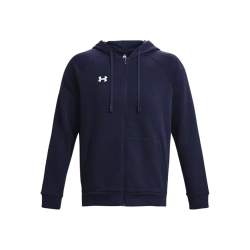 Under Armour Herren UA Rival Fleece FZ Hoodie Shirt - Trainingsanzüge & Zweiteiler mit offenen Eingriffstaschen, ideal für Komfort und Funktionalität beim Training.