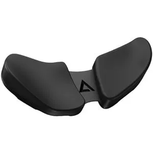 DeltaHub Handgelenkauflage Carpio 2.0, ergonomisch für links - Ergonomische Handgelenkauflage für links mit Silikon-Füllung, PTFE-Füßen für optimale Gleitfähigkeit und schmerzlinderndem Design. Ideal für Tastatur, Maus und Trackpad.