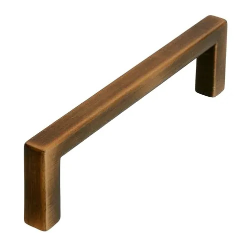 Griff Macha LA 96 mm, Breite 104 mm, ZN Messing schwarz gebürstet