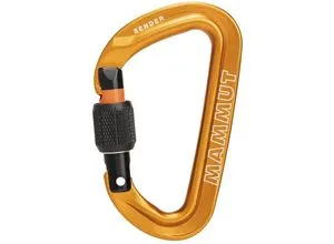 Mammut Sender Screwgate - Karabiner in orange von Mammut