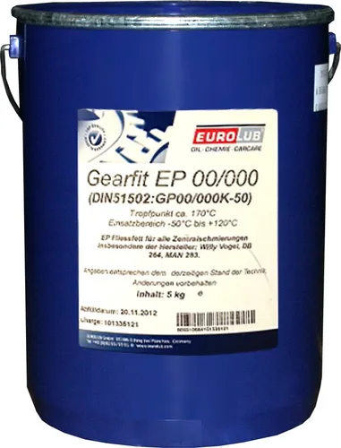 Eurolub Fett GEARFIT EP 00-000 708005