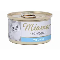 Miamor Pastete Lachs | 12x 85g Katzenfutter nass