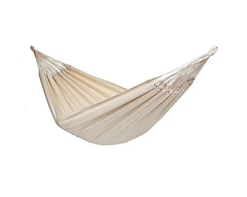HängemattenGlück Doppel Hängematte XL Beleza natur - Entspannen Sie zu zweit in der großzügigen Doppel Hängematte XL Beleza mit einer Liegefläche von 240 x 170 cm. Hergestellt aus 100% Bio-Baumwolle, bietet sie sicheren Halt und ist ideal für Garten oder Camping.