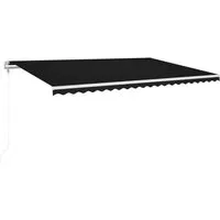 Vidaxl Automatische Markise mit LED & Windsensor 500x350 cm
