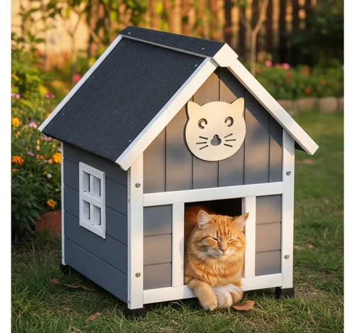 Zooprinz Tierhaus Tiger XXL mit Plüschmaus