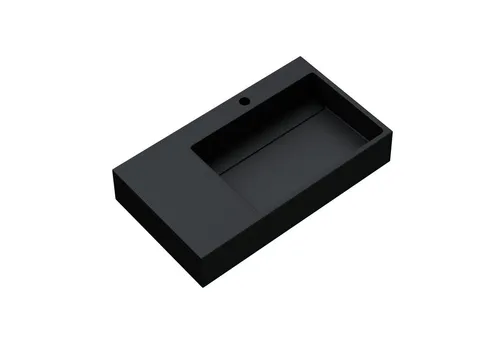 Mai & Mai Aufsatzwaschbecken aus Mineralguss - Design Waschbecken aus Gussmarmor, flexibel als Hänge- oder Aufsatzwaschbecken nutzbar, ideal für individuelle Badezimmergestaltungen.