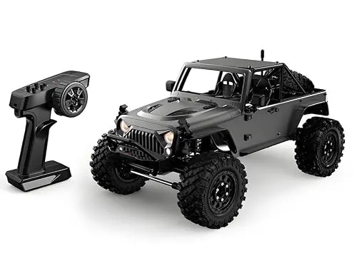 s-idee® MJX H12Y grau 1:12 RC Crawler Brushless Off-Road sensorlos