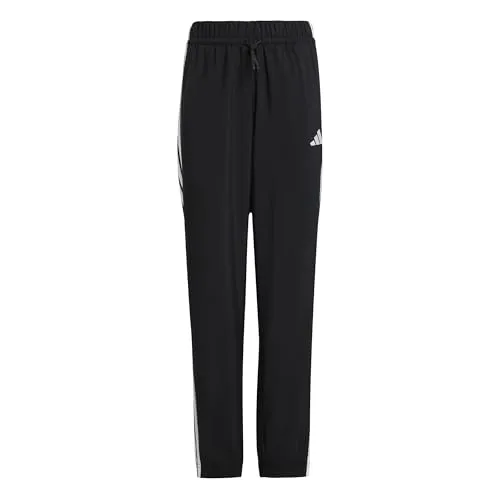 adidas Sportswear Sporthose J 3S WV PT schwarz 128 - Trainingsbekleidung für Kinder, aus 100% Polyester, mit elastischem Gummizug für optimalen Tragekomfort beim Sport.
