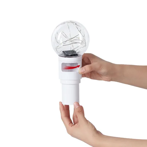 Topool CT705W Schwimmende Solarlampe mit Chlordosierer – LED Poolbeleuchtung