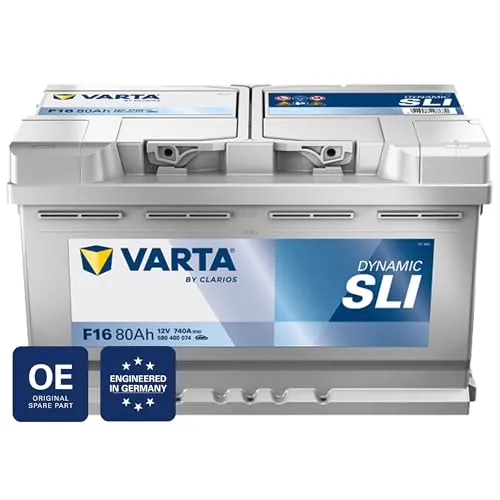 Varta 580400074K262 12V 80Ah Starterbatterie für ALFA ROMEO AUDI BMW CHEVROLET