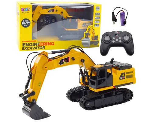 Wisam RC-Auto Ferngesteuerter Raupenbagger mit Sounds 9CH 2.4G