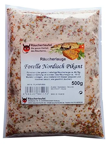 Räucherteufel Räucherlauge Nordisch Pikant 500g