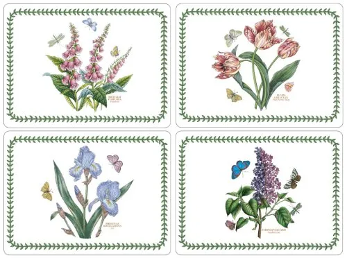 Botanischer Garten Tischunterlage 4 Stück (m)