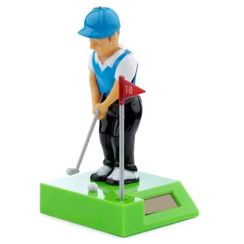 Solar-Wackelfigur Golfspieler von Puckator EDC Sp. z o.o.