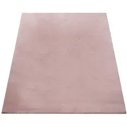 Paco Home Hochflorteppich, Pink, 80x300 cm in pink von Paco Home