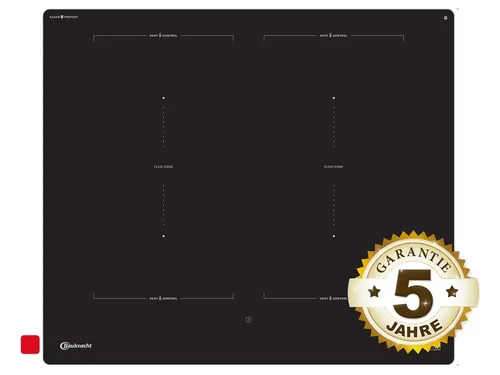 cm Induktions Kochfeld BTX6019DCA - Autarkes 60 cm Cerankochfeld - Kochfelder: Effizientes 4-Zonen-Induktionskochfeld für schnelles und präzises Kochen, ideal für moderne Küchen.
