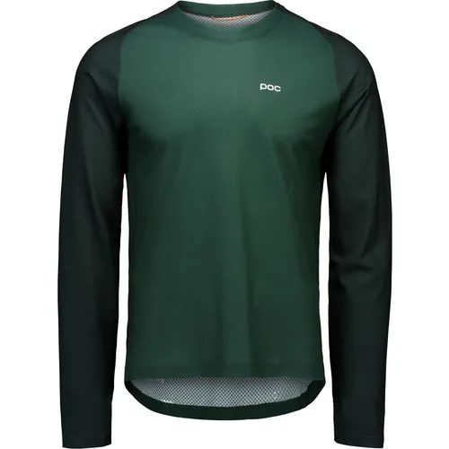 POC Motion Air L/S Herren Bikeshirt - Oliv Dunkelgrün, Größe L - Fahrradbekleidung mit atmungsaktivem Material für optimalen Komfort und Bewegungsfreiheit beim Radfahren.