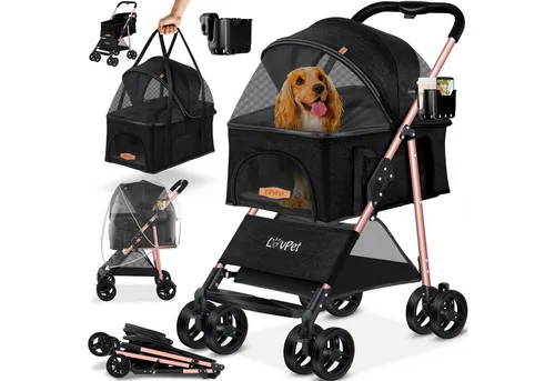 Lovpet Hundebuggy 2in1 für Haustiere