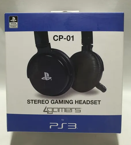 4Gamers Stereo Gaming Headset for Playstation 3 New
