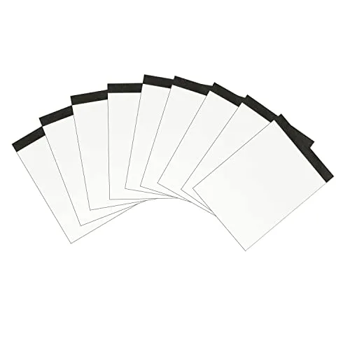 Landré Notiz-Block ohne Deckblatt A6 blanko, 50 Blatt, 70 g/m², 10 Stück